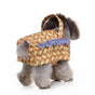 Dog Cosplay Costume Yellow Acrylic Fiber Eye-Catching and Breathable for Outdoor
