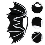Luminous Bat Felt Costume Adjustable Wings Cat for Weekend Parties