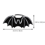 Luminous Bat Felt Costume Adjustable Wings Cat for Weekend Parties