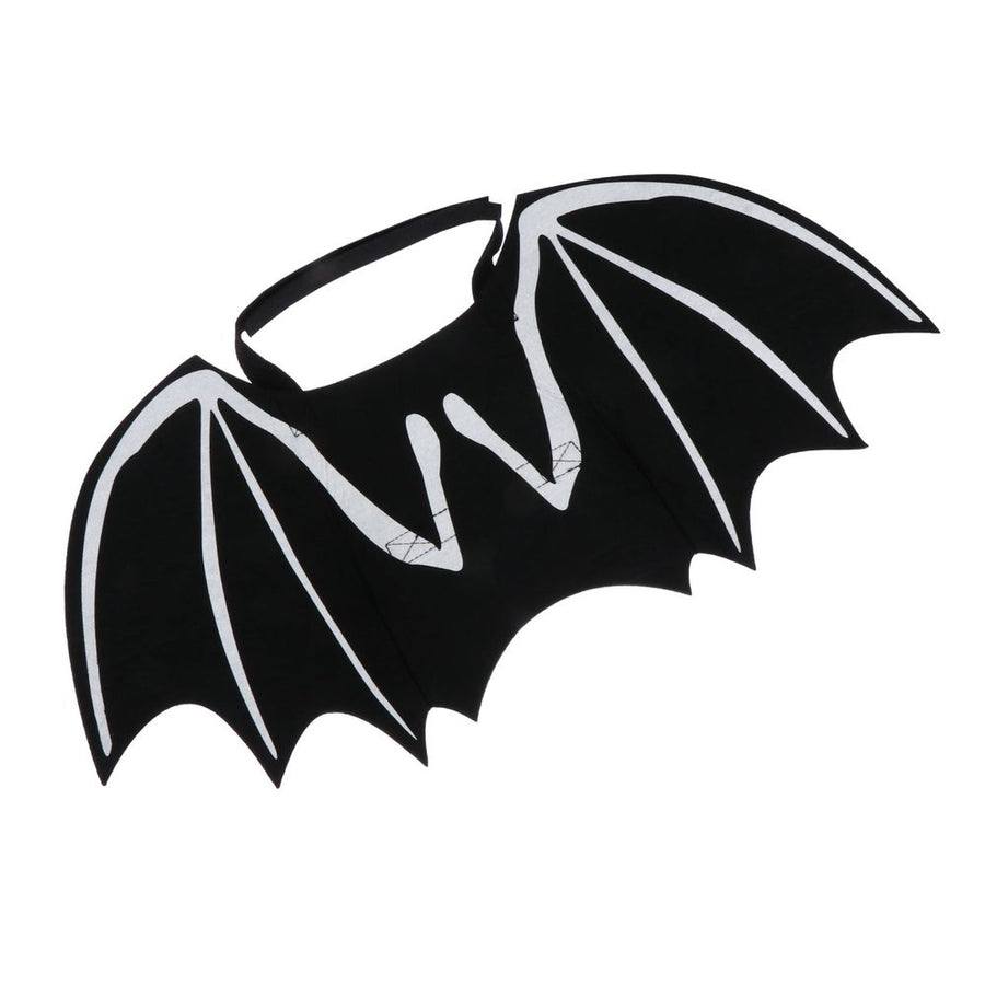 Luminous Bat Felt Costume Adjustable Wings Cat for Weekend Parties