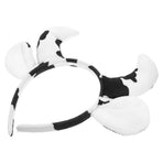 Adorable Cow Ears Headband with Plush and Plastic for Parties and Daily Wear