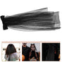 Black Bow Hair Clip Party Accessory Elegant Hairpiece for Special Occasions