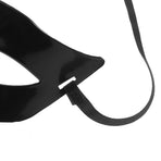 Black Plastic Blank Mask Base, Perfect for DIY Crafts and Cosplay