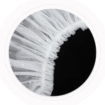 1Pc White Costume Cape Gauze Cloak Soft Breathable Fabric for Special Events