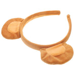 carnival headband monkey ear headband Brown 1 Set for Costume Party
