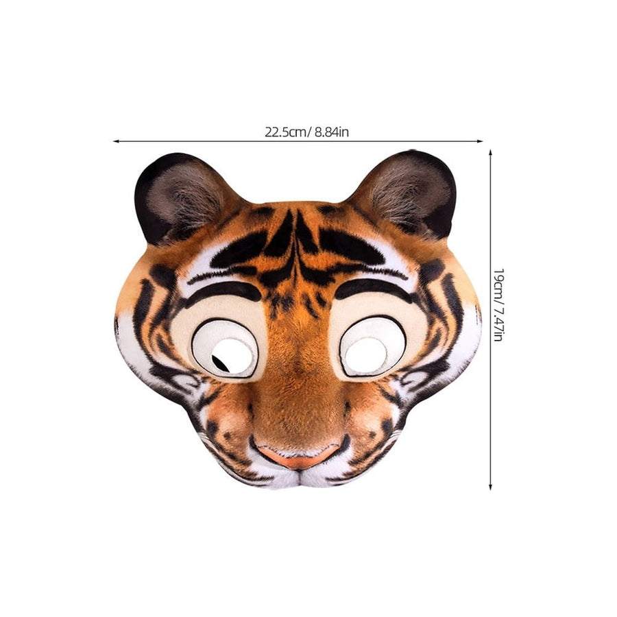 Lightweight EVA Tiger for , Carnival, Masquerade Party, Cosplay, Outdoor Festival Costume Accessory