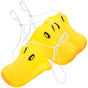 3-Piece Yellow Vinyl Nose Props for Cosplay, Circus , Animal Theme Parties, Costume Accessories