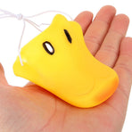 3-Piece Yellow Vinyl Nose Props for Cosplay, Circus , Animal Theme Parties, Costume Accessories