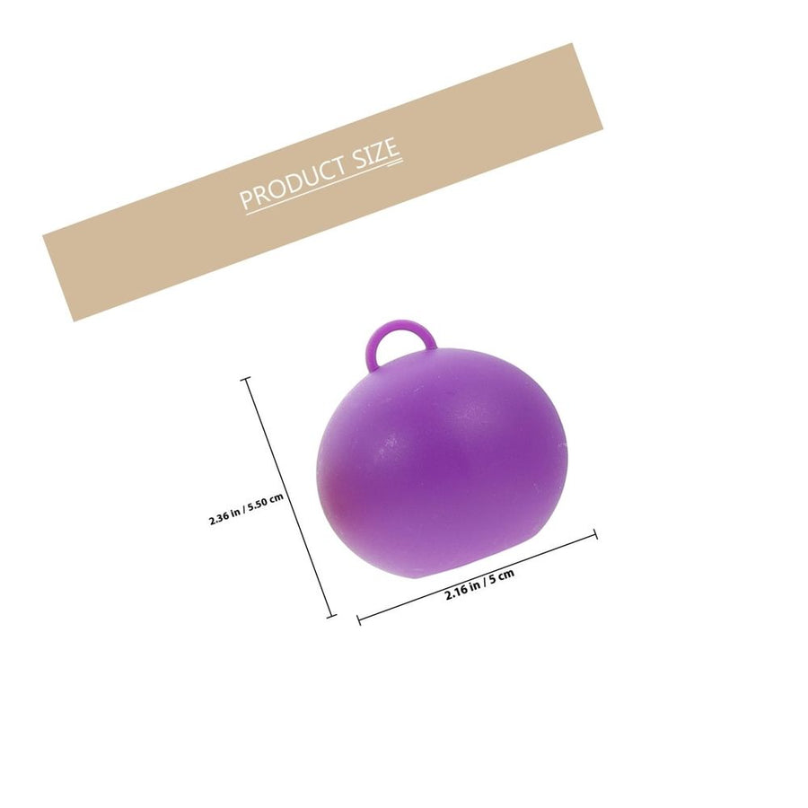 10pcs Reusable Helium Balloon Weight Ball Shaped Plastic Pendant