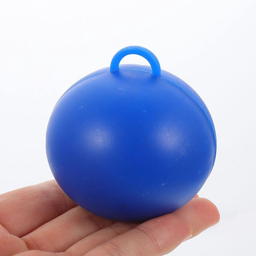 10pcs Reusable Helium Balloon Weight Ball Shaped Plastic Pendant
