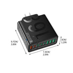 USB C Charger 150W USB C Charger Block,  8-Port Fast Charging Station Hub, Laptop Charging Adapter Compatible