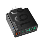 USB C Charger 150W USB C Charger Block,  8-Port Fast Charging Station Hub, Laptop Charging Adapter Compatible