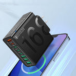 USB C Charger 150W USB C Charger Block,  8-Port Fast Charging Station Hub, Laptop Charging Adapter Compatible