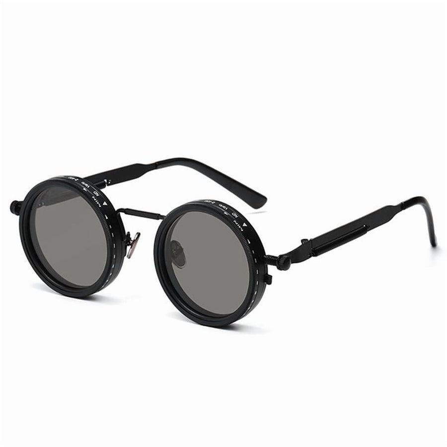 Adjustable Dimming Sunglasses Fishing Filter Glasses UV Resistants High-Definition Polarized Sunglasses 49mm Black