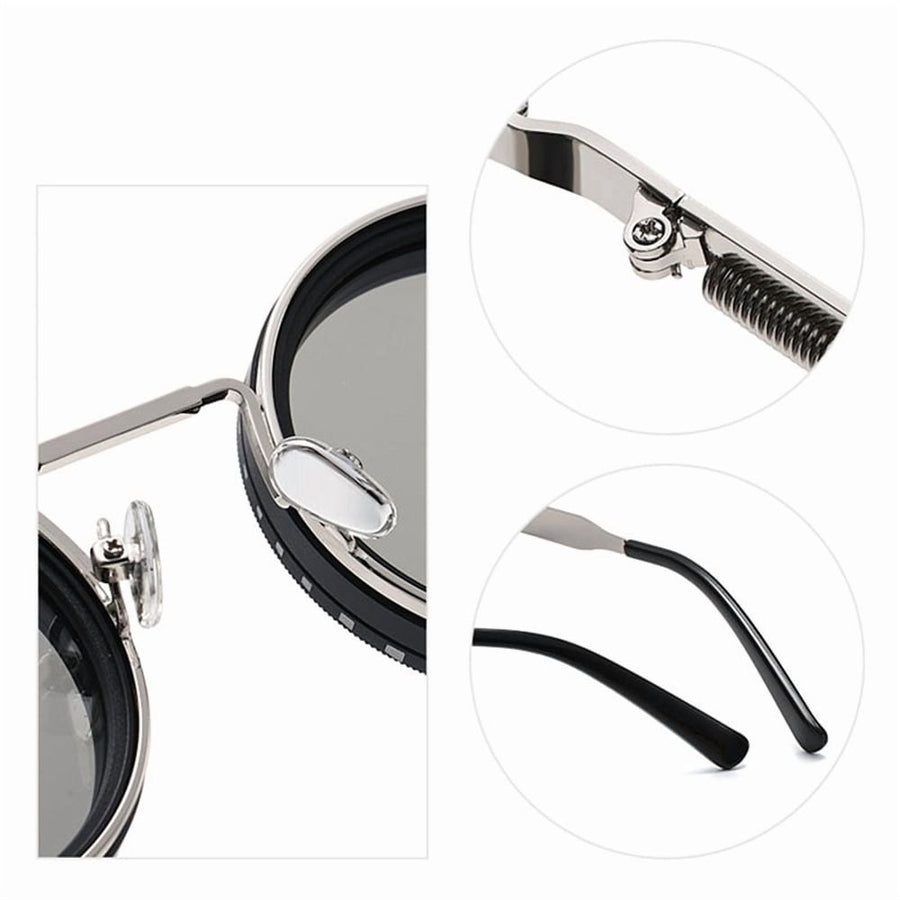 Adjustable Dimming Sunglasses Fishing Filter Glasses UV Resistants High-Definition Polarized Sunglasses 49mm Black