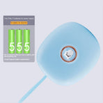 Digital Vibrating Alarm Clock for Heavy Sleepers Hearing Impaired Deaf Teens, Battery Operated for Travel