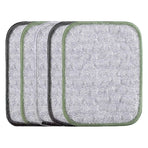 Multipurpose Wire Dishwashing Cloth Upgraded Double-Sided Dishwashing Cloth, Stainless Steel Wire with Multi-Layer Cotton Thread, Metal Scrubbing Pads for Kitchen Cleaning (1 PCS)