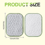 Multipurpose Wire Dishwashing Cloth Upgraded Double-Sided Dishwashing Cloth, Stainless Steel Wire with Multi-Layer Cotton Thread, Metal Scrubbing Pads for Kitchen Cleaning (1 PCS)