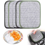 Multipurpose Wire Dishwashing Cloth Upgraded Double-Sided Dishwashing Cloth, Stainless Steel Wire with Multi-Layer Cotton Thread, Metal Scrubbing Pads for Kitchen Cleaning (1 PCS)