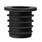 6-Pack Silicone Wine Bottle Stoppers & Pourer Adapters, Fits 25mm Neck Bottles for Liquor & Olive Oil (1 set)