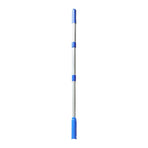 Pool Pole, Premium Aluminum Swimming Pool Pole Adjustable 3 sections Telescopic Pole for Skimmer Net,Brush,Vacuum Head, Maximum length is 2.95FT