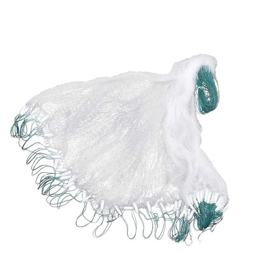 Monofilament Fishing Net Green Floating Gill Net for Outdoor Use