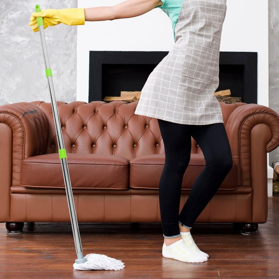 Cylindrical Mop Handle Set for Efficient and Easy Floor Cleaning, Replacement Accessory