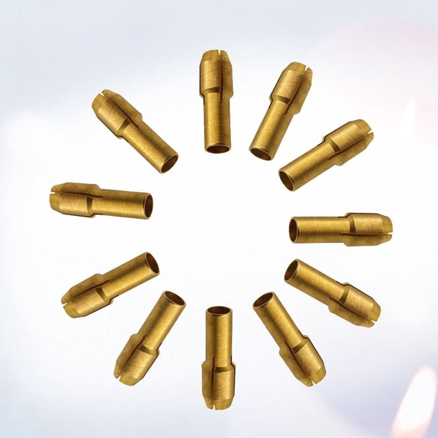 11PCS Electric Drill Chuck Brass Clamping Rotary Tool Compatible for Hardware