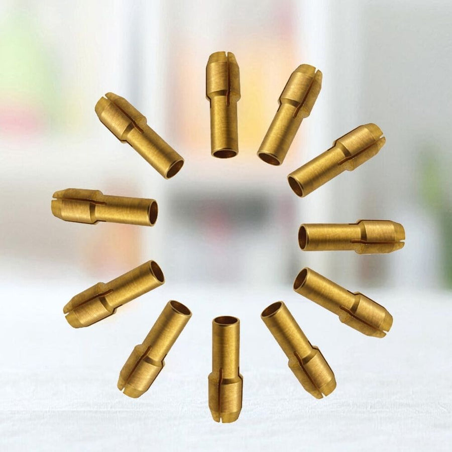 11PCS Electric Drill Chuck Brass Clamping Rotary Tool Compatible for Hardware
