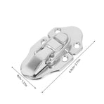 6Pcs Tool Box Latches and Locks Silver Iron for Secure Closure on Storage Chests