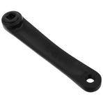 Efficient Left Crank Arm for Bicycles, Compatible with Multiple Brands, Black