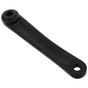 Efficient Left Crank Arm for Bicycles, Compatible with Multiple Brands, Black