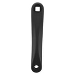 Efficient Left Crank Arm for Bicycles, Compatible with Multiple Brands, Black