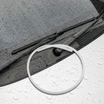 5-Pack Frameless Car Window Wiper Refills White Silicone Blades Replacement