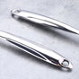 1Pc Kitchen Gadget Stainless Steel Cooking Utensil with Hollow Handle Plated Silver