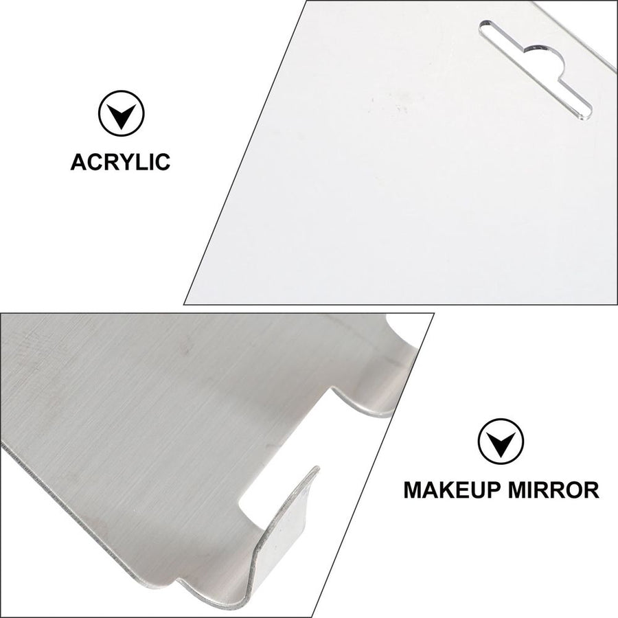 Fog-Proof Shaving Mirror with Holder Shelf, Acrylic Bathroom Mirror for Makeup and