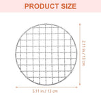 Stainless Steel Round Cooling Rack for Kitchen Use, 1 Piece Oven Rack for Baking and Cooking
