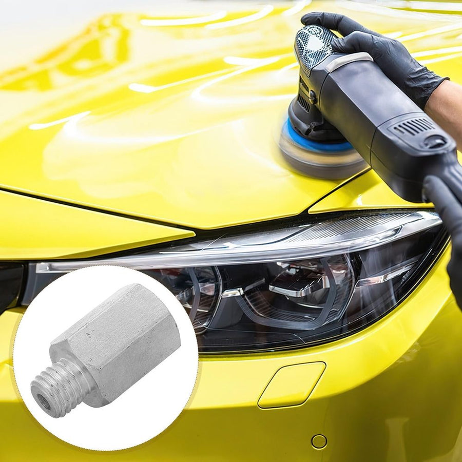 Versatile Plated Silver Alloy Adapter for Angle Grinder and Drill Use