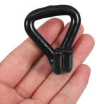10Pcs Heavy Load Double J Hooks with Plastic Coating for Car Trunk Organization
