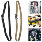 2-Pack Heavy Duty Adjustable Quick Release Straps for Securing Golf Bags, Luggage, and Outdoor Gear