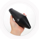 Black Rubber Boat Anchor Buoy for Docking with High Visibility and Durable Design