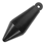 Black Rubber Boat Anchor Buoy for Docking with High Visibility and Durable Design