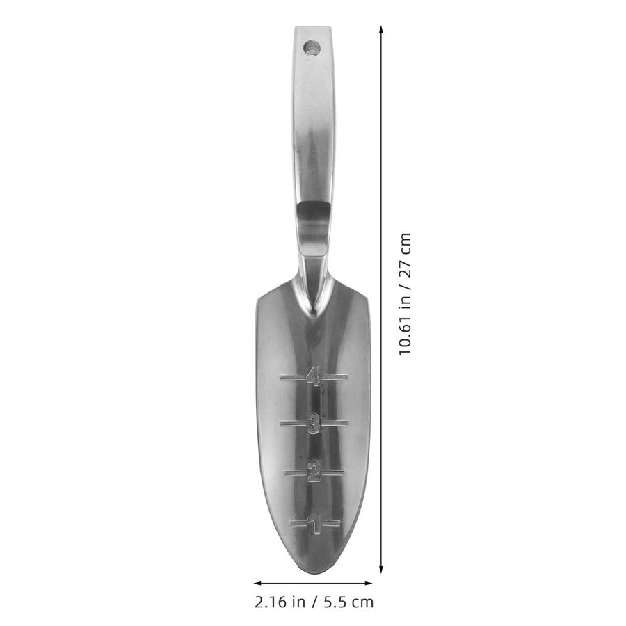 Heavy-Duty Aluminum Alloy Hand Trowel and Cultivator Tool for Gardening and Soil Preparation