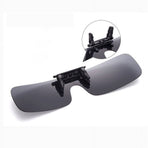 Clip On Sunglasses Glasses Clip Polarized Lenses Safety Driving Eyewear Unisex
