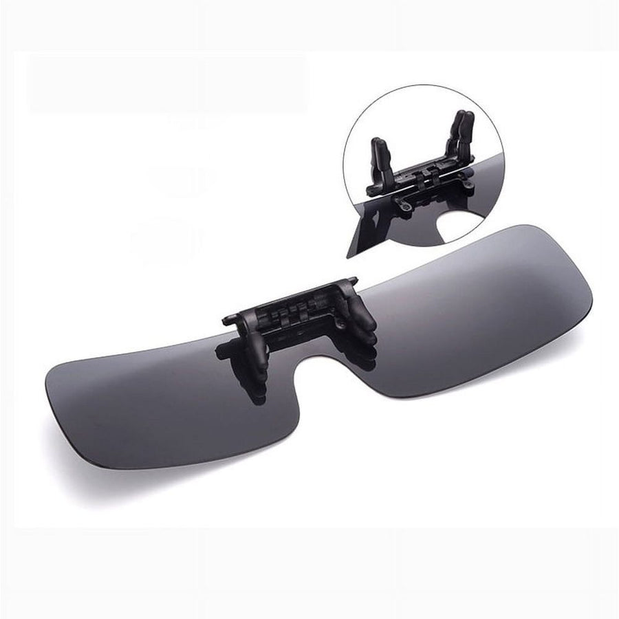 Clip On Sunglasses Glasses Clip Polarized Lenses Safety Driving Eyewear Unisex