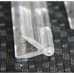 10× Clear Acrylic Hinge Tools for Cabinet Drawer DIY Crafts Making Folding Transparent 65×40mm