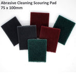Scouring Pad Scour Pads Cleaning and Finishing for for Kitchen Sink Dish Remove Grime Dirt Green/Red/Black