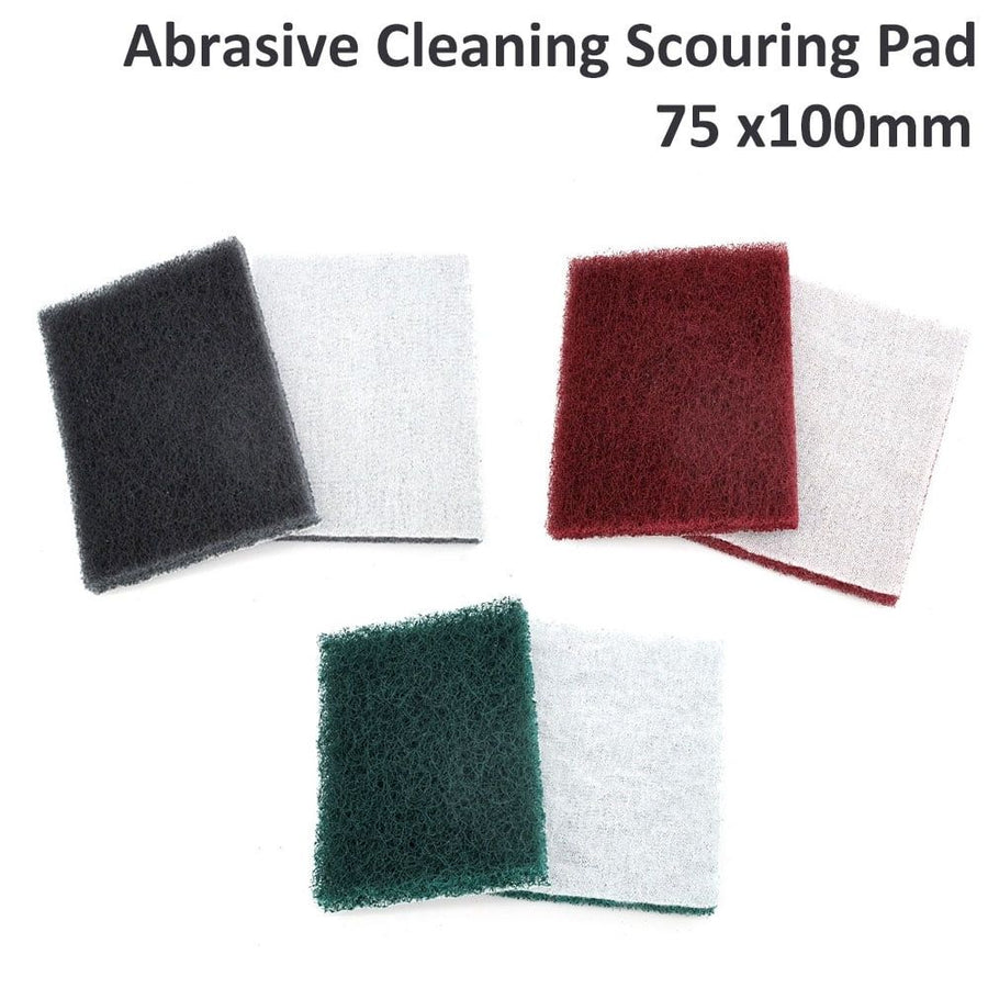 Scouring Pad Scour Pads Cleaning and Finishing for for Kitchen Sink Dish Remove Grime Dirt Green/Red/Black