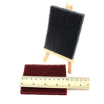 Scouring Pad Scour Pads Cleaning and Finishing for for Kitchen Sink Dish Remove Grime Dirt Green/Red/Black