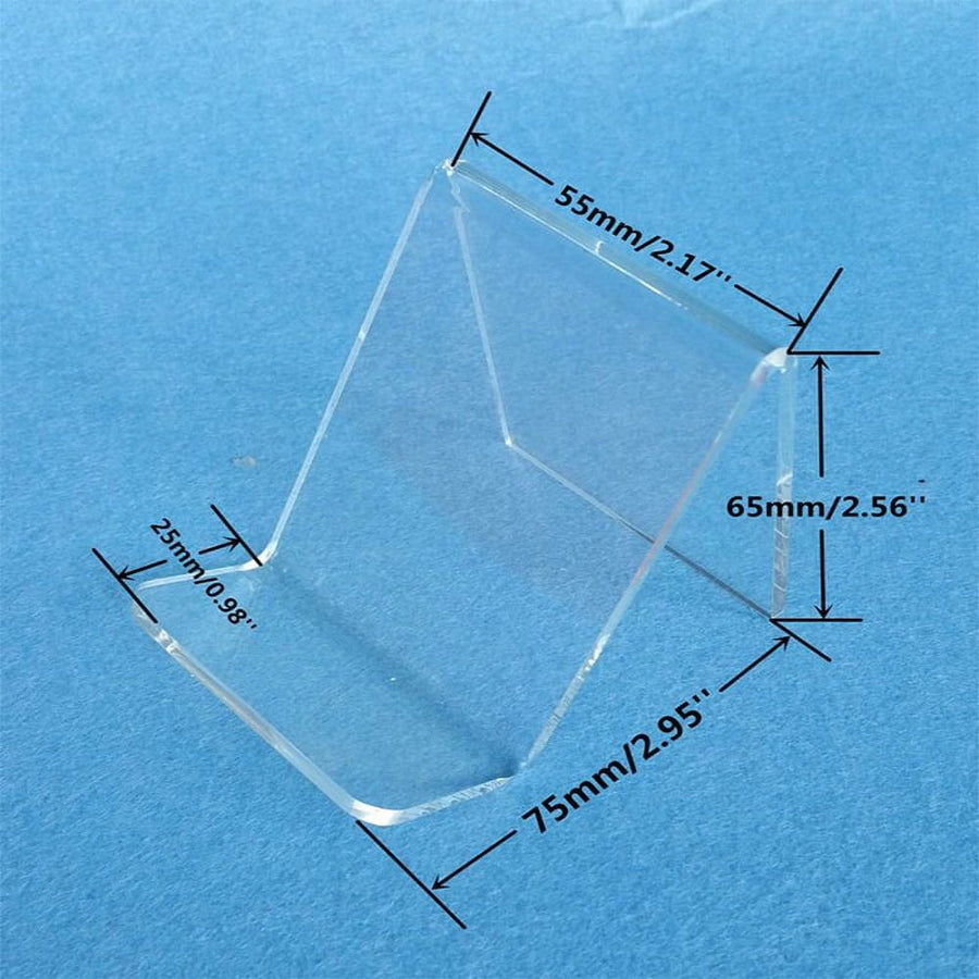 Acrylic Display Holder Shoe Display Rack Clear Acrylic Book Stand Picture Holder for Displaying